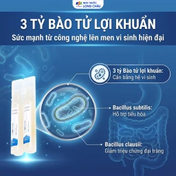 Bào tử lợi khuẩn cho người viêm đại tràng, rối loạn tiêu hóa LiveSpo Colon(20 ống x 5ml) 3