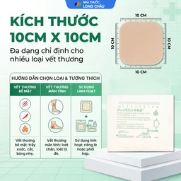 Băng dán vết thương Duoderm CGF 10x10cm (5 miếng) 4