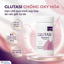 Viên uống hỗ trợ chống oxy hóa, hạn chế oxy hóa do gốc tự do Glutasi Ocavill (60 viên) 2