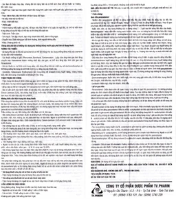 Thuốc Travicol Flu TV.Pharm giảm nhanh các triệu chứng do cảm cúm (10 vỉ x 10 viên)