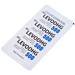 Thuốc LevoDHG 500 điều trị các chứng nhiễm khuẩn, viêm phổi, viêm tiền liệt tuyến (3 vỉ x 10 viên)