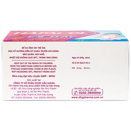 Thuốc Hapacol CS Day DHG điều trị sốt, sổ mũi, sung huyết mũi (10 vỉ x 10 viên)