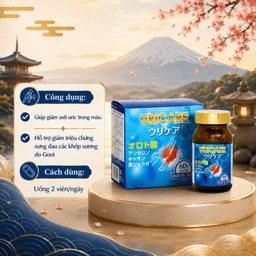 Viên uống Uricare Jpanwell giúp giảm axit uric trong máu (60 viên) 4