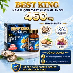 Viên uống hỗ trợ tăng cường sinh lý và tăng khả năng sinh sản ở nam giới Best King Jpanwell (60 viên) 4
