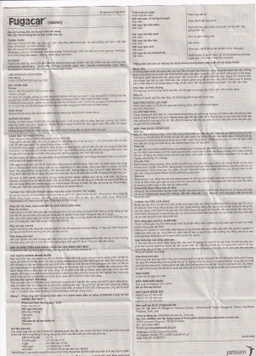 Thuốc Fugacar Janssen điều trị nhiễm một hay nhiều loại giun đường ruột (1 vỉ x 4 viên)