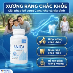 Viên uống bổ sung Canxi và Vitamin D3, K2, giúp xương răng chắc khỏe Anica Ocavill (60 viên) 3