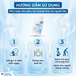 Viên uống bổ sung Canxi và Vitamin D3, K2, giúp xương răng chắc khỏe Anica Ocavill (60 viên) 5