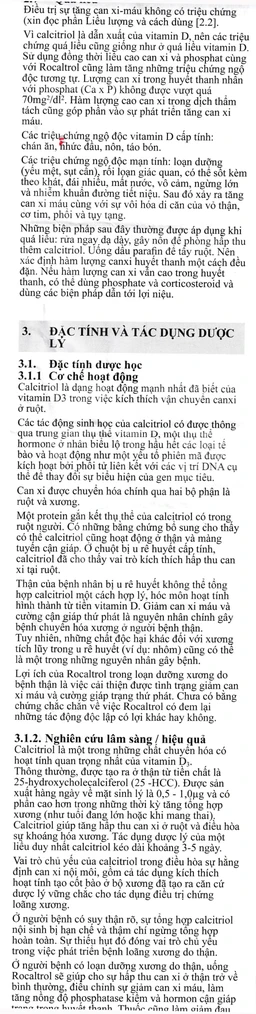 Thuốc Rocaltrol 0.25mcg Catalent điều trị chứng loãng xương sau mãn kinh (30 viên)