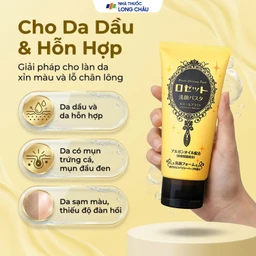 Sữa rửa mặt đất sét Rosette Ghassoul Bright giúp sáng da (120g) 4