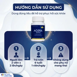 Viên uống hỗ trợ giảm ngạt mũi, hắt hơi và sổ mũi, nhức đầu do viêm mũi dị ứng Agera Extra Kingphar (60 viên) 5