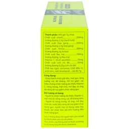 Bột sủi hương dưa gang hỗ trợ giải độc mát gan Livecool (10 gói x 7g)