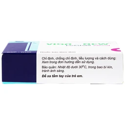 Thuốc Viga-New 20mg Armephaco điều trị rối loạn cương dương (1 vỉ x 4 viên)