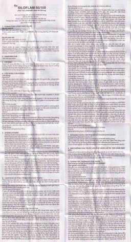 Thuốc Siloflam 100 Flamingo điều trị rối loạn cương dương (1 vỉ x 4 viên)