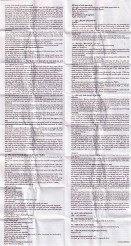 Thuốc Siloflam 100 Flamingo điều trị rối loạn cương dương (1 vỉ x 4 viên)