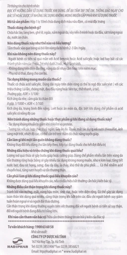 Cồn thuốc chữa Hắc Lào Lang Ben Hadiphar (10ml)