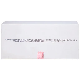 Thuốc Alphachymotrypsin Mediplantex điều trị phù nề, sưng do chấn thương, phẫu thuật (50 vỉ x 10 viên)