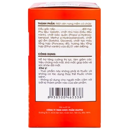 Viên hỗ trợ tăng cường thị lực Dầu Gấc Tuệ Linh (60 viên)