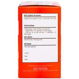 Viên hỗ trợ tăng cường thị lực Dầu Gấc Tuệ Linh (60 viên)