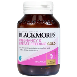 Viên hỗ trợ sức khỏe phụ nữ mang thai Blackmores Pregnancy & Breast - Feeding Gold (60 viên)