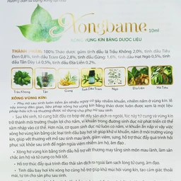 Tinh dầu xông vùng kín Xongbame Herbe khử khuẩn diệt nấm (10ml)