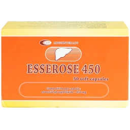 Thuốc Esserose 450 Minskintercaps cải thiện các triệu chứng bệnh lý gan (5 vỉ x 10 viên)