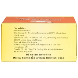 Thuốc Esserose 450 Minskintercaps cải thiện các triệu chứng bệnh lý gan (5 vỉ x 10 viên)