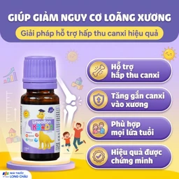 Siro giúp hỗ trợ hấp thụ canxi LineaBon K2+D3 ErgoPharm (10ml) 5