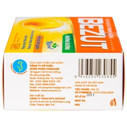 Viên ngậm thanh họng Bezut không đường hỗ trợ làm giảm triệu chứng đau họng, rát họng (5 vỉ x 4 viên x 2g) 3