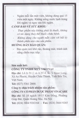 Viên ngậm thanh họng Bezut không đường hỗ trợ làm giảm triệu chứng đau họng, rát họng (5 vỉ x 4 viên x 2g) 8