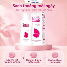 Dung dịch vệ sinh phụ nữ Shema lá đôi màu hồng giúp làm sạch, ngăn ngừa vi khuẩn (100ml) 5