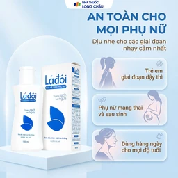 Sữa vệ sinh phụ nữ Shema lá đôi màu xanh làm sạch, khử mùi (100ml) 4