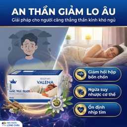 Viên uống giúp an thần hỗ trợ dễ ngủ Valena Kingphar (4 vỉ x 10 viên) 4