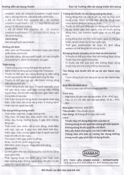 Thuốc Halozam Hasan điều trị rối loạn mạch máu não, suy giảm chức năng tâm thần (10 vỉ x 10 viên)