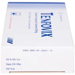 Thuốc Tenfovix điều trị nhiễm HIV, viêm gan siêu vi B (3 vỉ x 10 viên)