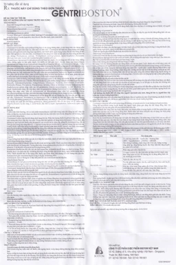 Kem bôi da GentriBoston điều trị các tổn thương viêm ngoài da (10g)