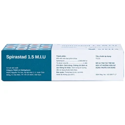 Thuốc Spirastad 1.5 M.I.U Stella điều trị dự phòng viêm màng não (3 vỉ x 10 viên)