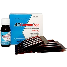 Dung dịch uống A.T Calmax 500 An Thiên bổ sung canxi (30 ống x 10ml) 3