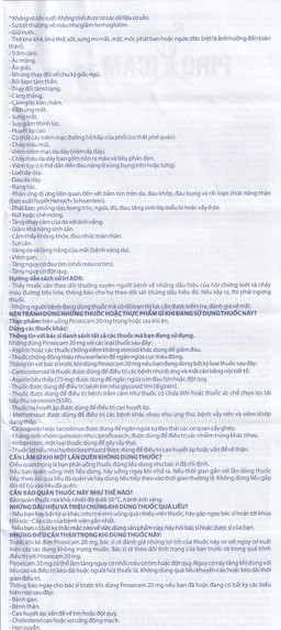 Viên nén Piroxicam 20mg Domesco giảm triệu chứng viêm khớp dạng thấp (3 vỉ x 10 viên)