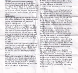 Thuốc Remeron 30mg MSD điều trị các đợt của trầm cảm nặng (3 vỉ x 10 viên)