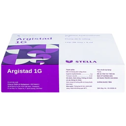 Dung dịch uống Argistad 1g Stella điều trị tăng amoniac huyết (20 ống x 5ml)
