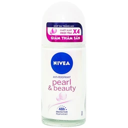 Lăn ngăn mùi Nivea Pearl Beauty giảm tiết mồ hôi và hiệu quả đến 48 giờ (50ml)