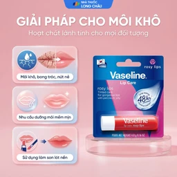 Son dưỡng ẩm Vaseline Rosy Lips giúp làm mềm môi, màu hồng tự nhiên (4.8g) 4