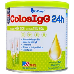 Sữa hỗ trợ tăng cường miễn dịch và tiêu hóa ColosBaby Gold(60 gói x 1.5g)