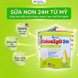 Sữa non hỗ trợ tăng cường miễn dịch và tiêu hóa ColosIgG (60 gói x 1.5g) 2