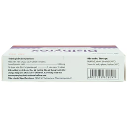 Thuốc Disthyrox Hà Tây điều trị thay thế hoặc bổ sung cho hội chứng suy giáp (100 viên)