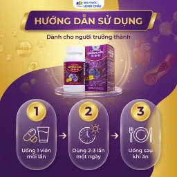 Viên uống hỗ trợ tốt cho não bộ, thị lực và tim mạch Omexxel 3-6-9 (100 viên) 5