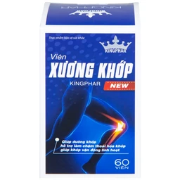 Viên uống giúp dưỡng khớp, hỗ trợ giảm đau do viêm khớp, thoái hóa khớp Xương Khớp Kingphar New (60 viên)