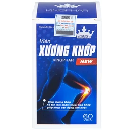 Viên uống giúp dưỡng khớp, hỗ trợ giảm đau do viêm khớp, thoái hóa khớp Xương Khớp Kingphar New (60 viên)