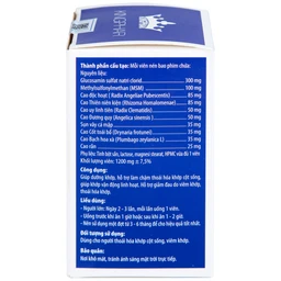 Viên uống giúp dưỡng khớp, hỗ trợ giảm đau do viêm khớp, thoái hóa khớp Xương Khớp Kingphar New (60 viên)