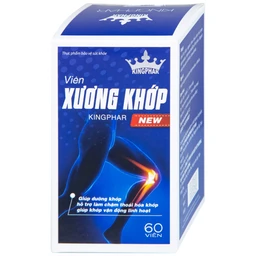 Viên uống giúp dưỡng khớp, hỗ trợ giảm đau do viêm khớp, thoái hóa khớp Xương Khớp Kingphar New (60 viên)